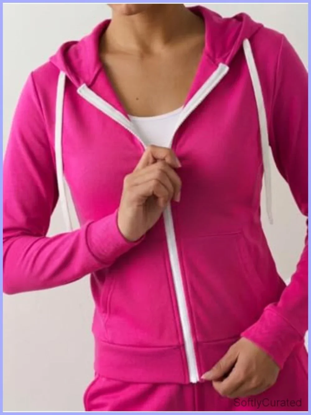 Women's 2 Piece Zip Up Hoodie & Pants Sweatsuit Tracksuit Set